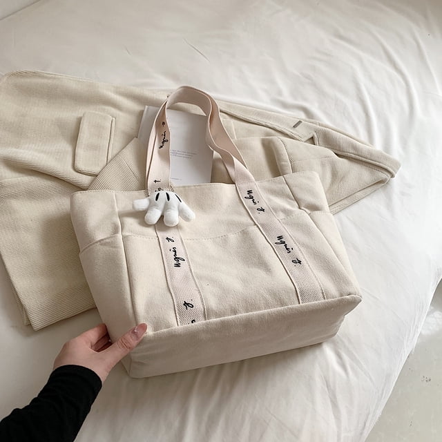 Bolso cuadrado informal para mujer, bolsos de lona suaves con forma de estrella, bolso con asa superior, bolsos de viaje