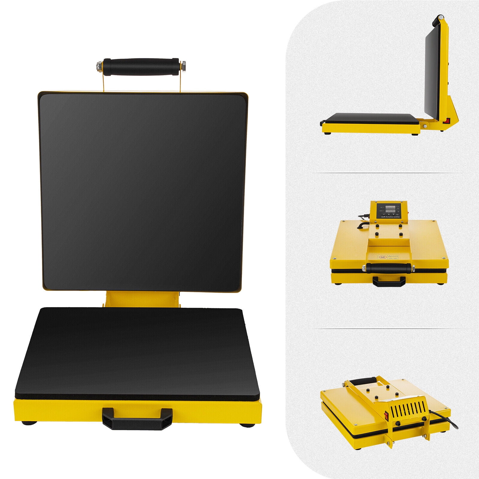 SHZOND Clamshell Heat Press Machine 15 x 15 Inch Large Heat Press Digital Control Heat Transfer Machine for T-Shirts, Bag, Mouse Pad
