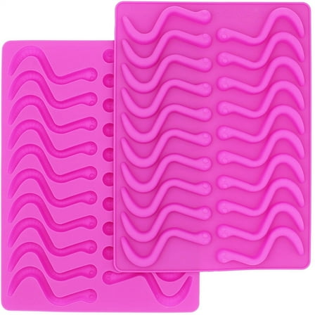 Lorann Oils Silicone Mold 2/Pkg-Gummy Worm