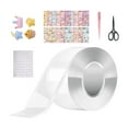 thumbnail image 2 of kurtrusly Blow Bubble Double Sided Tape DIY Crafts Multipurpose Tape Sticky Creative Style B 1Set, 2 of 6