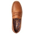 thumbnail image 4 of Base London Mens Marlin Leather Penny Loafers, 4 of 5