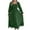 Green, variant on Womens Dresses Casual Print Long Sleeve Square Neck Knee Length Dress for Fall Winter Polka Dot Pattern Fit and Flare with Back Zip