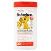 Petkin Itchwipes Pet Grooming Wipes. Use on Cats, Dogs and More.