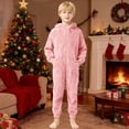 thumbnail image 6 of WOYY Big Girls Onesies Soft Hooded Jumpsuit Zipper One-Piece Romper, Sizes 9-10, 6 of 7