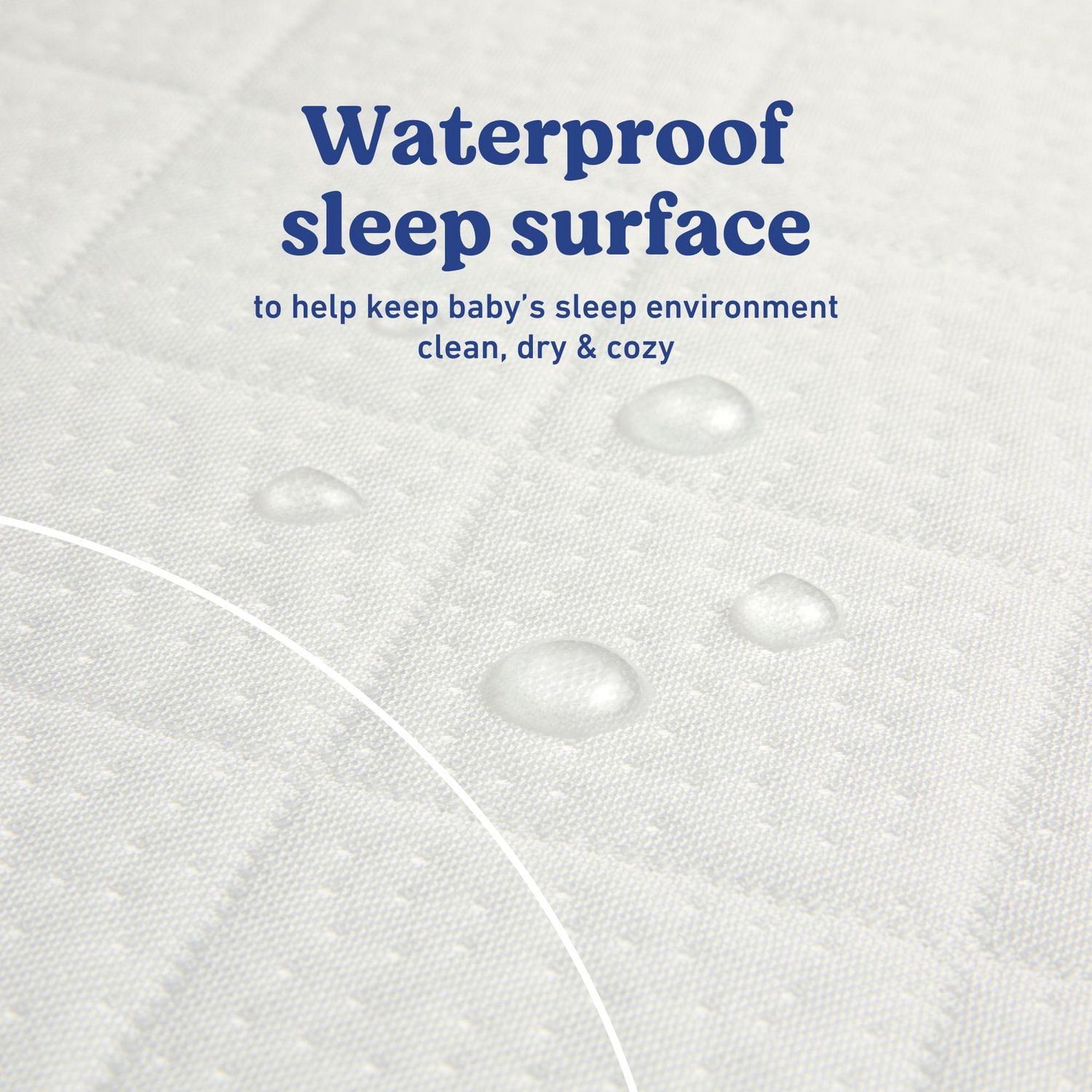 Graco Premium Waterproof Crib and Toddler Mattress Protector