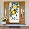 thumbnail image 3 of Colorful Floral Hello Spring Banner Butterfly Accents Spring Display Vibrant Colors Floral Pattern Spring Backdrop for Spring Decorations Indoor Decor Garden Party, 3 of 9