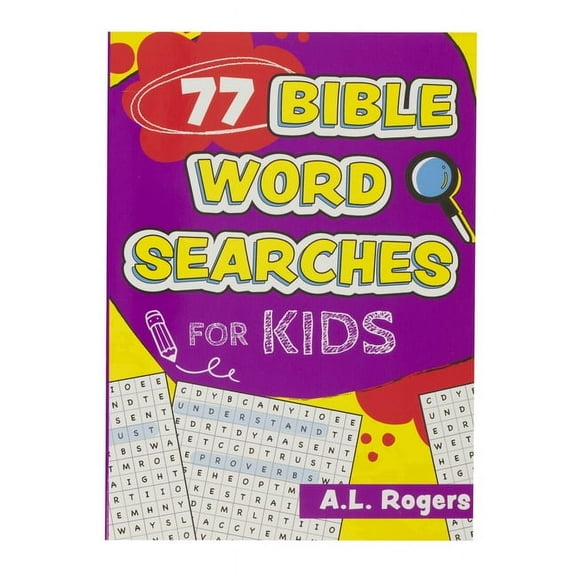 77 Bible Word Searches for Kids, (Paperback)