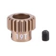 thumbnail image 3 of Para Sakura 1/10 Racing Car Piezas De Repuesto De Aleación De Metal Motor Gears-19T Para CS S XIS D4 RC Professional Professional Baoblaze Engranajes del coche RC, 3 of 8