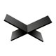 thumbnail image 1 of Soporte para libros de acrílico con forma de libro abierto para partituras, ideal para decoración del hogar. Negro, 1 of 9