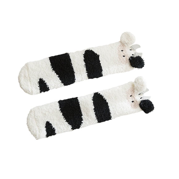 unbranded Calcetines Bordados Para Con Estilizado Y Material Acolchonado Multicolor