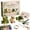 Pond Friends, variant on 3D Beaded Bird DIY Kit, 4-Piece Set Animal Seed Bead Craft Art Kit for Adults and Beginners, Perfect Creative Gift