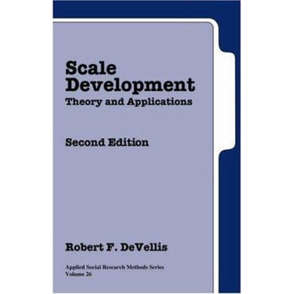Pre-Owned Scale Development: Theory and Applications Second Edition (Applied Social Research Methods) (Paperback) 0761926054 9780761926054