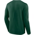 thumbnail image 3 of Men's Majestic Green Oakland Athletics High Praise Long Sleeve T-Shirt, 3 of 3