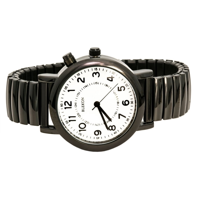 Light Up Dial Watch, Analog Display, 33mm Metal Case, Push Button, Glossy Blekon Original Light Up Dial Watch for Ladies 33mm Case  main image 4