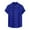 Blue, variant on HAiming Mens Short Sleeve Button down Shirts Plus Size Casual Lapel Collar 2025 Summer Beach Vacation Tops Blouse