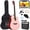 Pink, variant on Best Choice Products Beginner Acoustic Electric Guitar Starter Set 41in w/ Wood Cutaway Design, Gig Bag - Natural