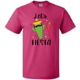 thumbnail image 3 of Inktastic Cinco De Mayo Let's Fiesta Cute Cactus with Sombrero T-Shirt, 3 of 5