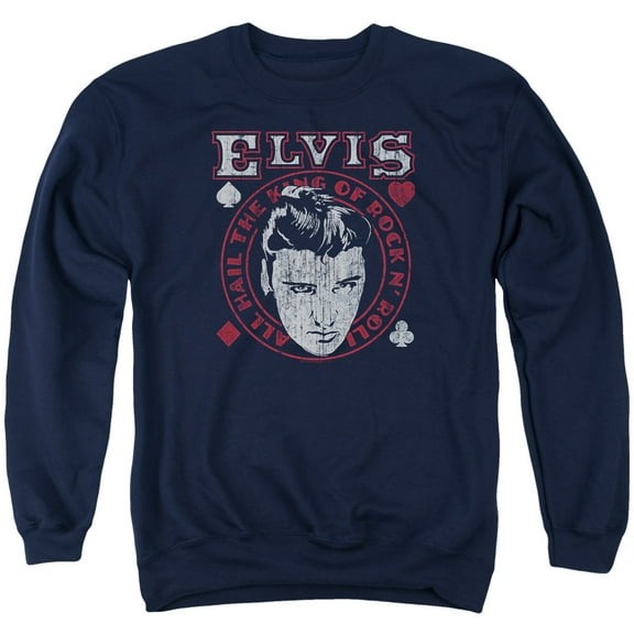 Elvis Presley - Hail The King - Crewneck Sweatshirt - XX-Large