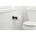 thumbnail image 2 of Lorent Matte Black Toilet Paper Holder, 2 of 5
