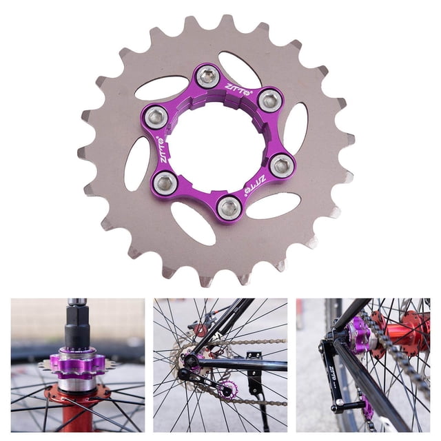 pitrice MTB Simple 1 Vitesse Cassette Pignon Fixe Kit de Conversion pour Moyeu 10/11S 22T
