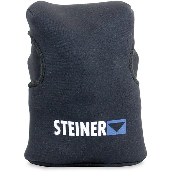 Steiner Bino Bib Protective Cover for Binoculars, Made of Neoprene Laminated with Nylon, Black, Roof Prism (8x42
