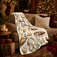 thumbnail image 3 of Cats Lounging Teacups Peaceful Watercolor Cat Lover, Peaceful Pet Portrait Pattern, Warm Flannel Blanket for Living Room and Bedroom, Cat Lovers Just Because Gift, Pet Lover Home Decor, 3 of 9
