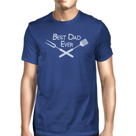 Best Bbq Dad Mens Blue Graphic Tee For Barbeque Lovers Dads