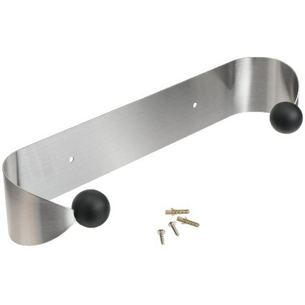 Prodyne Under Paper Towel Holder, Silver and Black Walmart