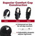 thumbnail image 6 of Body Wave Lace Front Wigs Human Hair Pre Plucked Baby Hair Glueless Lace Closure Wigs Brazilian Human Hair Wigs For Black Women, 6 of 8