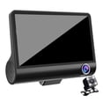 thumbnail image 1 of fastboy HD 1080P 3 Lens Car Camera 4.0 inch LCD Screen Car Camera Recorder Detector, 1 of 6