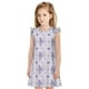 thumbnail image 1 of Fotbe Stripes and Sprigs of Lavender Vestido de Dormir para Niñas de 3 a 10 Años, Mangas Cortas, Estilo Princesa, Pijama Camisón con Mangas Voladas-XX-Large, 1 of 6
