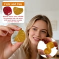 thumbnail image 5 of 2026 Edition Realistic Fruit Jelly Squishy, Translucent Mandarin and Raspberry Fidget - Office Stress Relief, Hand-Pinching Sensory Toys, Soft Squeeze Decompression Dough for Adults, 5 of 5