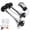 Silver, variant on Xirurus Automotive 12V 135dB Dual Trumpet Air Horn Siren Aluminium Alloy Loudspeaker with Motor for Car Truck RV, Silver (11.8 inches / 30 cm)