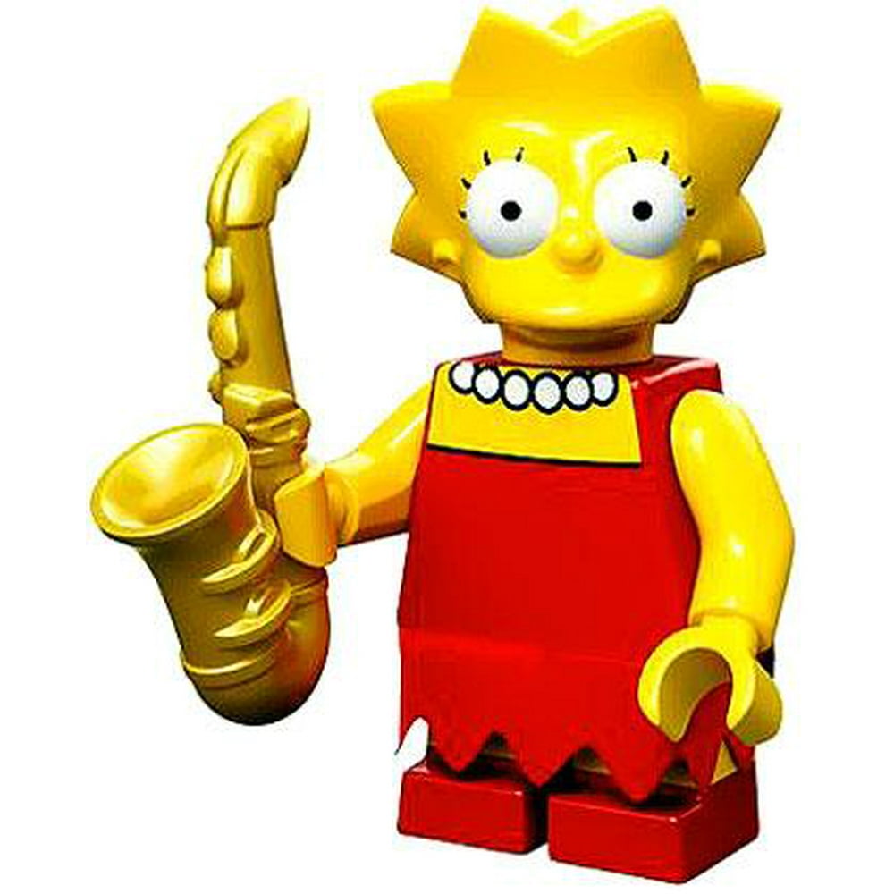 LEGO LEGO Simpsons Series 1 Lisa Simpson Minifigure - Walmart.com ...