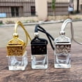 thumbnail image 3 of 3 botellas de perfume vacías para colgar en el coche, ambientador, difusor de fragancia rellenable, botella de vidrio vacía, 3 of 9
