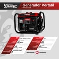 thumbnail image 4 of Generador Portátil a Gasolina 2 Tiempos 750-900w SWEDISH HUSKY POWER HKG1000B, 4 of 10