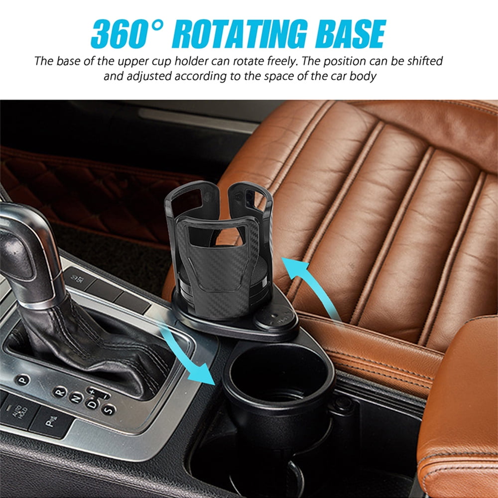 VONTER Multifunctional car Cup Holder - Divided into Two car Cup