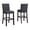 Gray, variant on Roundhill Furniture Biony Bar Stool, Blue, Set of 2