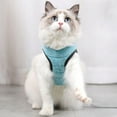 thumbnail image 1 of Special Buys! Cat Harness Escape Proof Small Cat and Dog Vest Harness with Reflective Strap Soft Mesh Adjustable Cat Walking Jacket for Kitten Cat Leashes for Walking Leash for Cats, 1 of 7