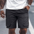 thumbnail image 2 of Pantalones cortos holgados con cordón para hombre - Transpirables y ligeros - Spandex, ropa urbana informal, tallas S-XXL, 2 of 7