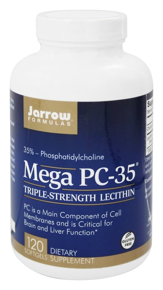 Jarrow Formulas Mega PC35 Lecithin, Supports Brain and Liver Function