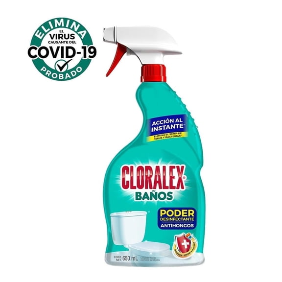 Limpiador para baños Cloralex Anti hongos 650 ml