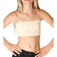 thumbnail image 1 of Girls (7-10) Solid Bandeau Top One Size Nude, 1 of 2