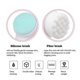 thumbnail image 5 of 2pcs Face Brush Is Suitable For Exfoliating&cleansing.double-sided Silicone Cleansing Scrubber, 5 of 5