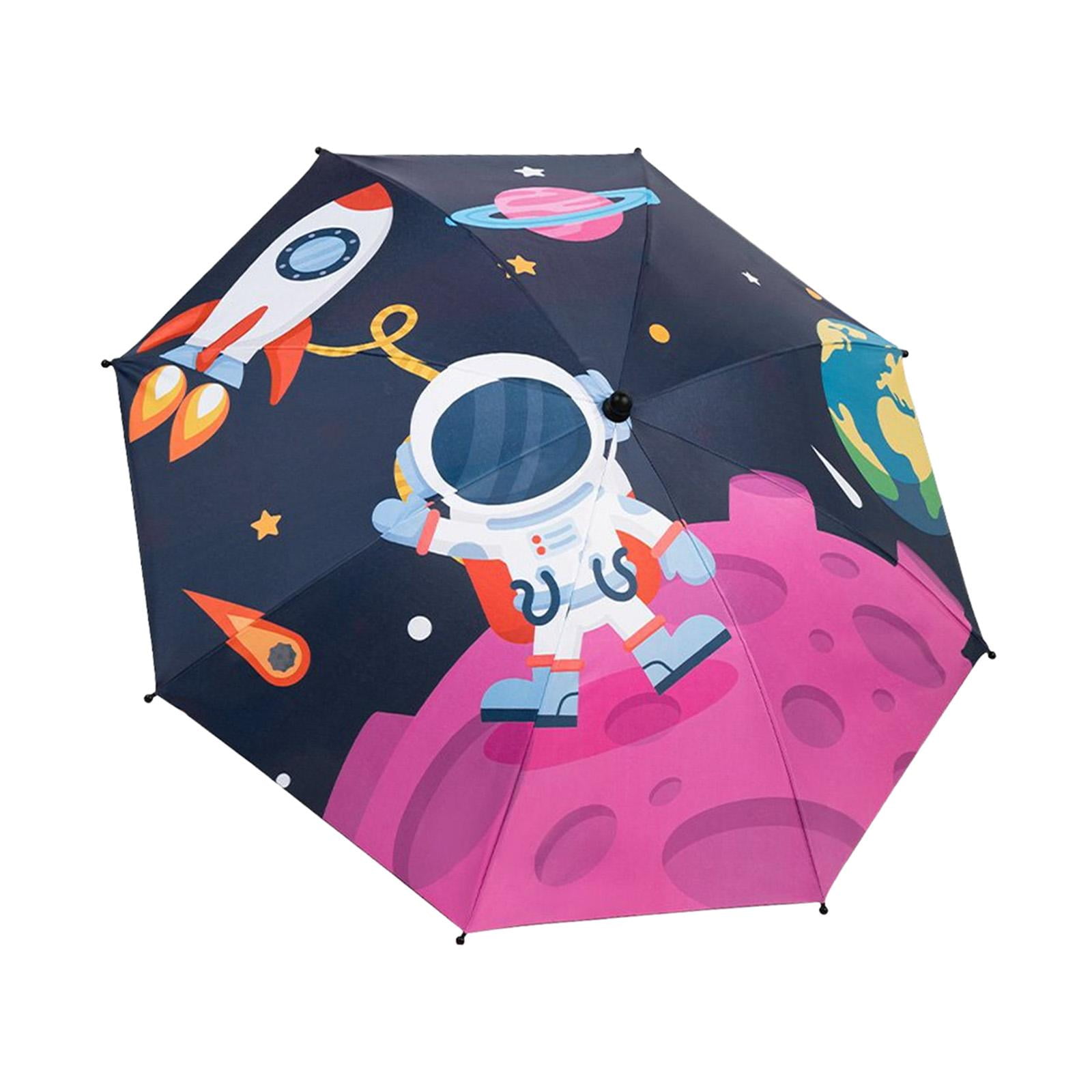 Clip on Umbrella, Universal Baby Parasol with Clamp 360 Degree