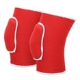 thumbnail image 1 of Knee Guards For Dance, Knee Brace Protector Thickened Sponge Non-  For Dancing For Basketball For Running Red, 1 of 8