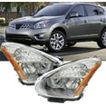 thumbnail image 2 of waltyotur Replacement for 2008-2013 Nissan Rogue Headlights Headlamps Head Lights Replacement for 2014-2015 Select Headlamp Driver & Passenger Side, 2 of 6