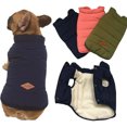 thumbnail image 4 of Ropa de invierno para perros y mascotas, chaqueta cálida para mascotas, chaleco, abrigo, chaleco cálido para Bulldog Francés, 4 of 6