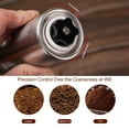 thumbnail image 4 of Molinillo de café manual Molinillo de café en grano Molinillo de café de acero inoxidable ajustable TOMSHOO Molinillo de cafe, 4 of 7