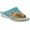 Turquoise, variant on Flexus Women's PASCALLE Slide Sandals